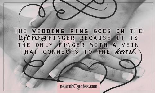 Short love quotes for wedding rings
