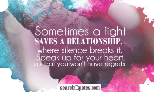 Fighting quotes relationship 85 Best