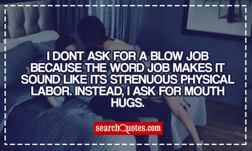 Descriptive Words About Giving A Blow Job 101