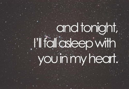 love quotes night time