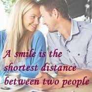 A smile is the shortest distance between two people.