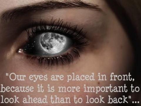 Our Eyes Are Placed In Front Because It Is More Important To Look Ahead ...
